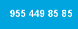 955 449 85 85 955 449 85 85